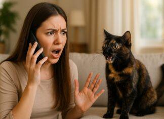 Perché il gatto si agita quando telefoni