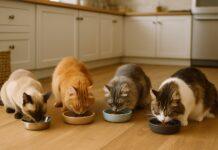 Pianificare i pasti del gatto