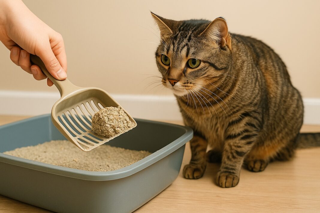 Pulire la lettiera del gatto in modo corretto
