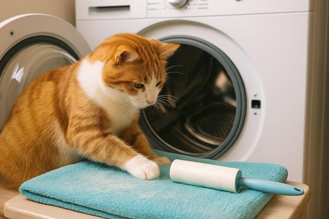 Rimozione dei peli in lavatrice Rimozione dei peli in lavatrice