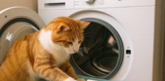 Rimozione dei peli in lavatrice