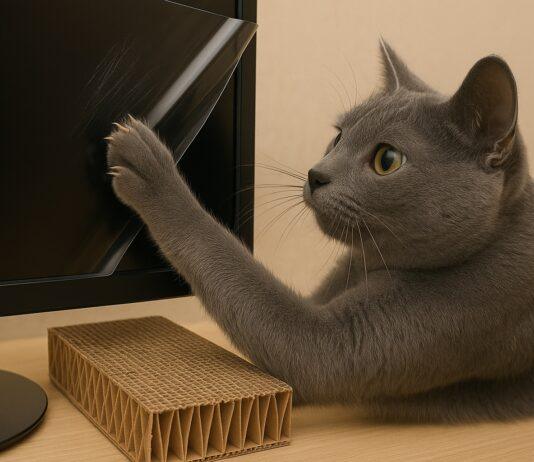 Schermi, TV e monitor: come proteggerli da zampe e graffi Schermi, TV e monitor: come proteggerli da zampe e graffi