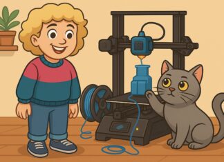 Quando Pepe ha scoperto la stampante 3D (e ha deciso che era sua) Pepe-e-la-stampante-3d