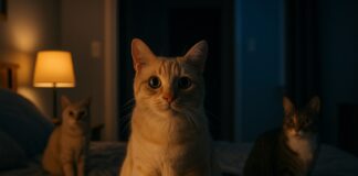 Gatto che miagola di notte: tutte le cause e le soluzioni efficaci gatto che miagola di notte