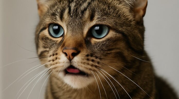 Perché il gatto sbava? Tutte le cause della salivazione eccessiva nel gatto (da innocue a molto gravi) gatto-che-sbava