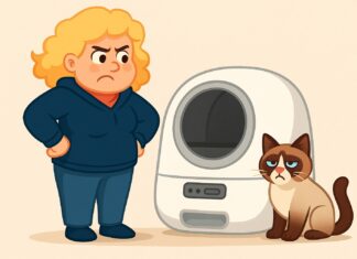 Genny vs la lettiera intelligente