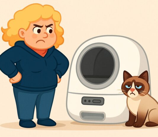 Genny vs la lettiera intelligente