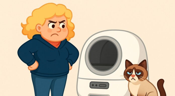 Genny vs la lettiera intelligente