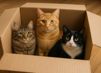 Perché i gatti amano le scatole di cartone? Scienza e motivi perchè i gatti impazziscono per i cartoni
