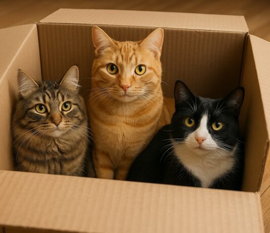 Perché i gatti amano le scatole di cartone? Scienza e motivi perchè i gatti impazziscono per i cartoni
