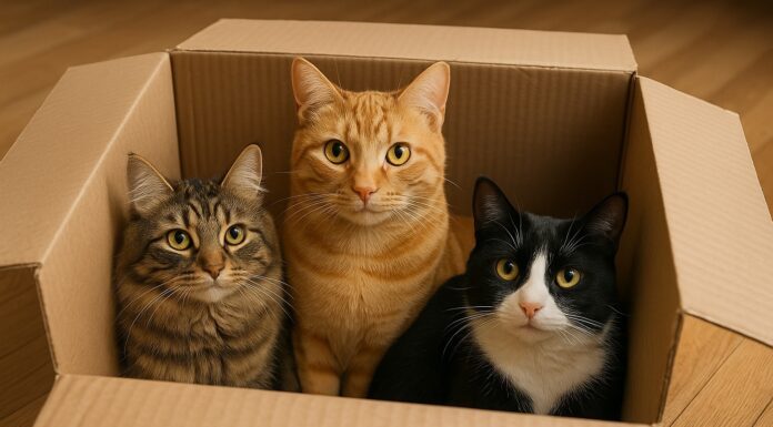 Perché i gatti amano le scatole di cartone? Scienza e motivi perchè i gatti impazziscono per i cartoni