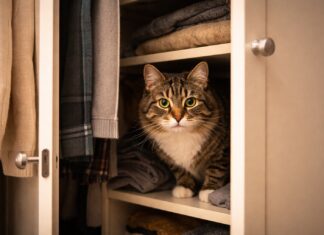Come evitare che il gatto resti chiuso in armadi e cassetti Come evitare che il gatto resti chiuso in armadi e cassetti