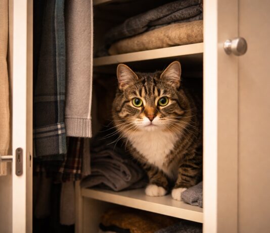 Come evitare che il gatto resti chiuso in armadi e cassetti