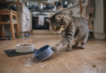 Come evitare che il gatto rovesci ciotole e distributori Come evitare che il gatto rovesci ciotole e distributori