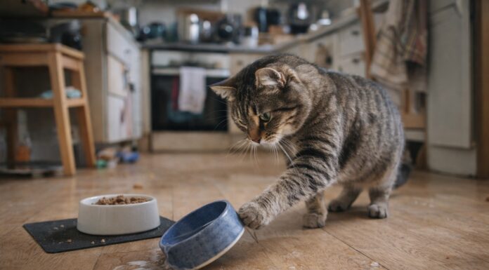 Come evitare che il gatto rovesci ciotole e distributori Come evitare che il gatto rovesci ciotole e distributori