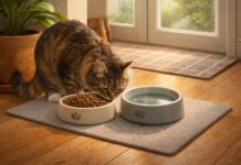 Dove mettere le ciotole del gatto in casa (senza stress e senza errori) Dove mettere le ciotole del gatto