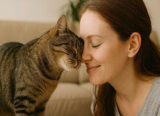 Gatto che ti dà piccoli colpi di testa e poi se ne va: che messaggio è? Gatto che ti dà piccoli colpi di testa