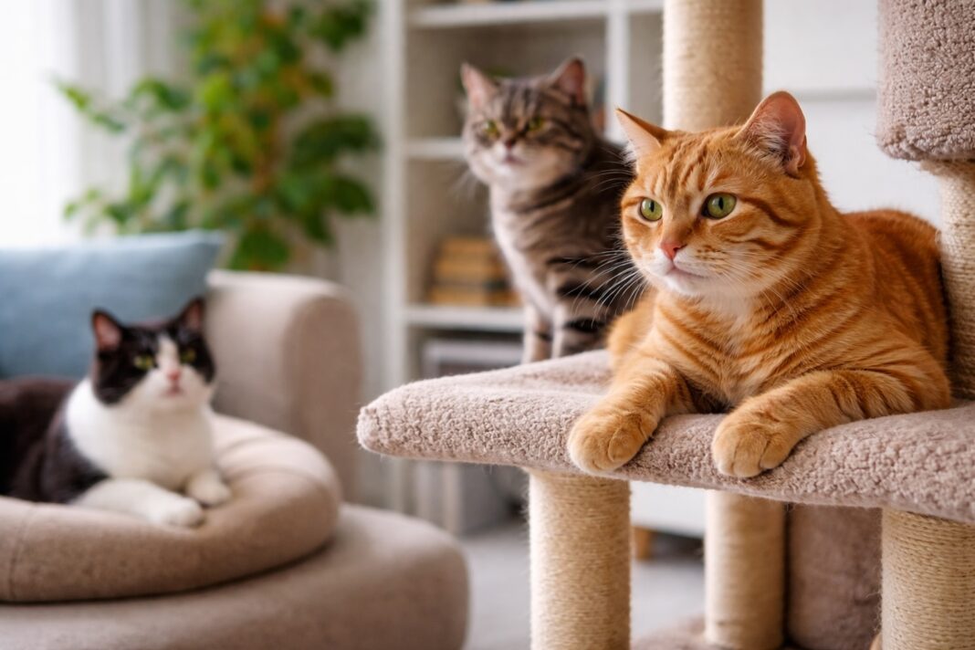 Gerarchie tra gatti in casa Gerarchie tra gatti in casa