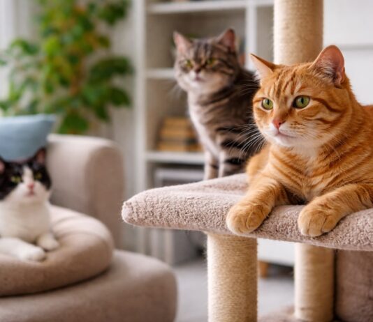 Gerarchie tra gatti in casa