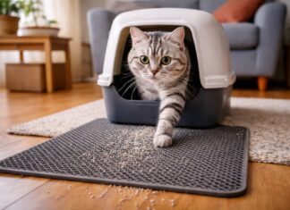 Gestire la sabbietta che il gatto porta in giro per casa Gestire la sabbietta che il gatto porta in giro per casa