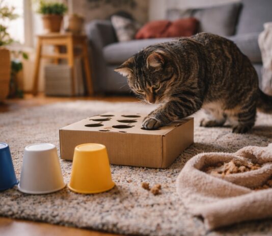 Giochi mentali fai-da-te per gatti pigri Giochi mentali fai-da-te per gatti pigri