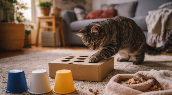 Giochi mentali fai-da-te per gatti pigri Giochi mentali fai-da-te per gatti pigri