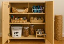 L’armadio del gatto: come organizzare accessori, giochi e cibo in modo furbo L’armadio del gatto