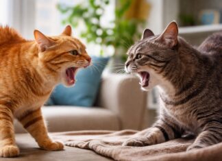 Perché due gatti che prima andavano d’accordo ora litigano Perché due gatti che prima andavano d’accordo ora litigano