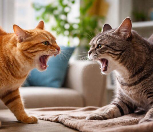 Perché due gatti che prima andavano d’accordo ora litigano