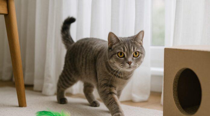 Perché il gatto cambia improvvisamente stanza