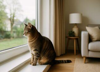 Perché il gatto guarda fuori dalla finestra per ore Perché il gatto guarda fuori dalla finestra
