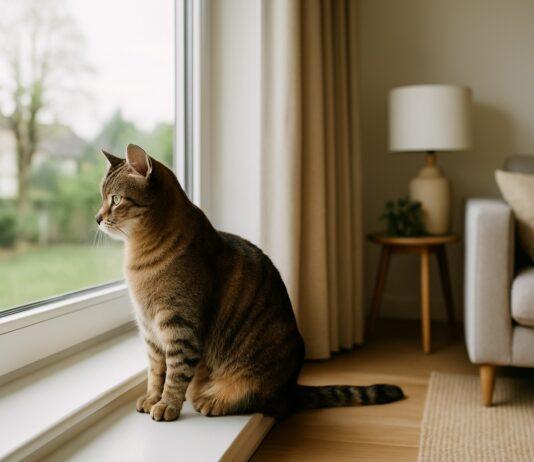 Perché il gatto guarda fuori dalla finestra per ore Perché il gatto guarda fuori dalla finestra