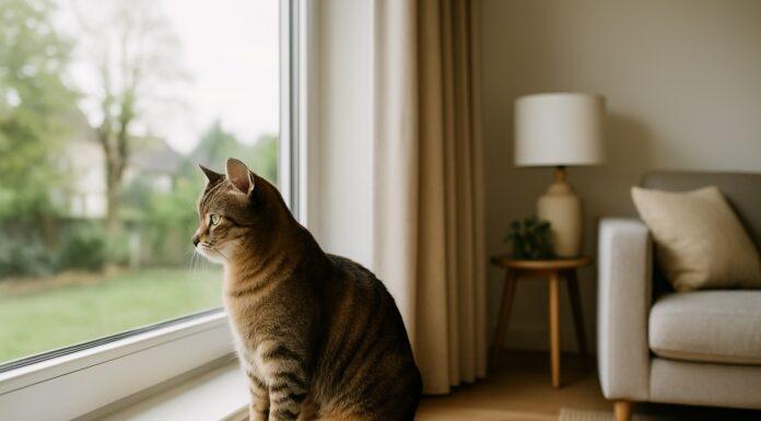 Perché il gatto guarda fuori dalla finestra per ore Perché il gatto guarda fuori dalla finestra