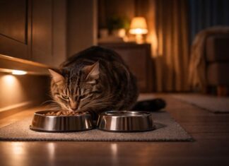 Perché il gatto mangia solo di notte Perché il gatto mangia solo di notte