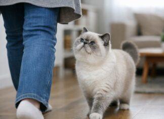 Perché il gatto segue alcune persone e ne ignora altre Perché il gatto segue alcune persone