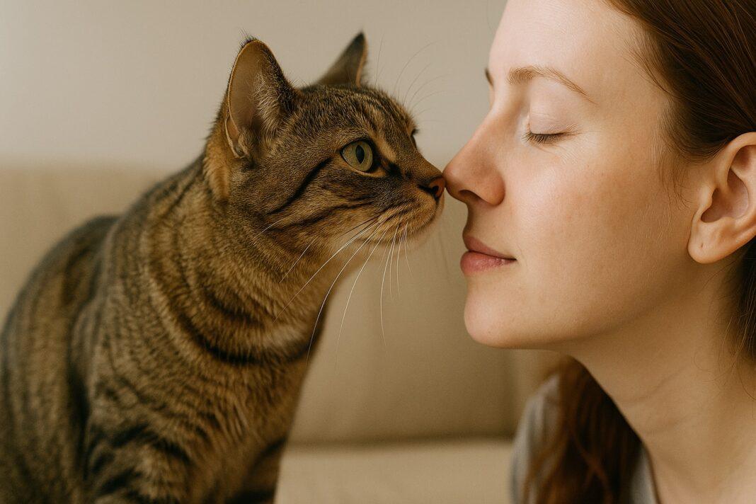 Perché il gatto ti annusa il respiro o la bocca Perché il gatto ti annusa il respiro o la bocca