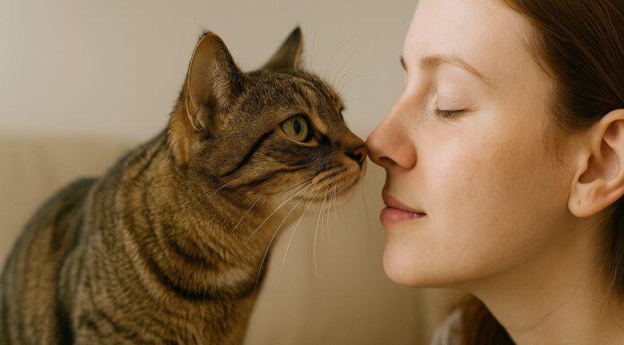 Perché il gatto ti annusa il respiro o la bocca Perché il gatto ti annusa il respiro o la bocca