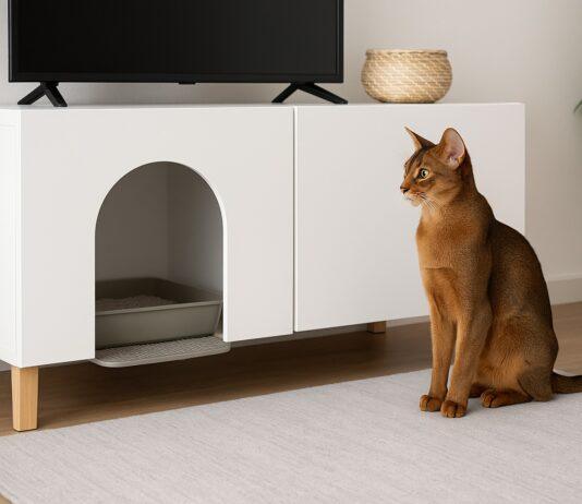 Soluzioni creative per nascondere la lettiera