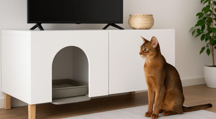 Soluzioni creative per nascondere la lettiera