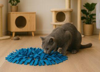 Tappetino olfattivo per gatti: come farlo e come usarlo Tappetino olfattivo per gatti