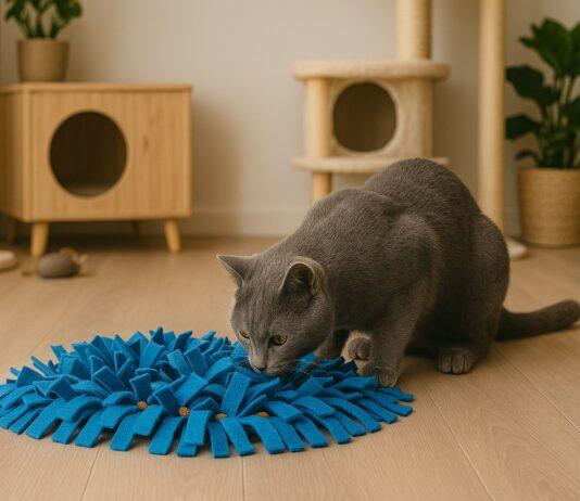 Tappetino olfattivo per gatti: come farlo e come usarlo Tappetino olfattivo per gatti