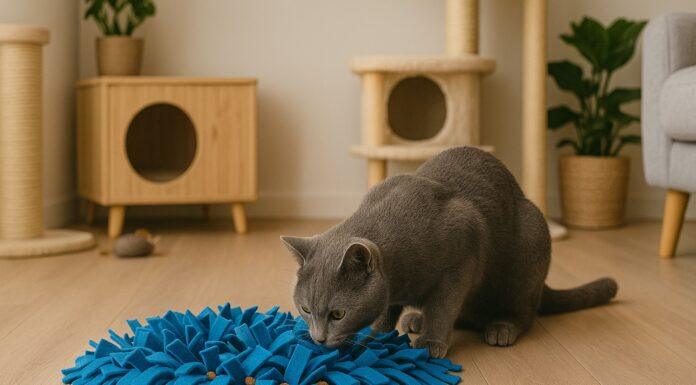 Tappetino olfattivo per gatti