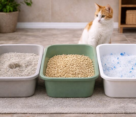 Tipi di sabbietta per gatti: pro e contro reali (minerale, vegetale, silicio) Tipi di sabbietta per gatti