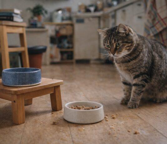 Idee fai-da-te per separare cibo e acqua del gatto in modo intelligente cibo e acqua del gatto