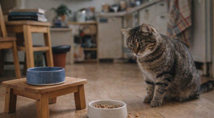 Idee fai-da-te per separare cibo e acqua del gatto in modo intelligente cibo e acqua del gatto