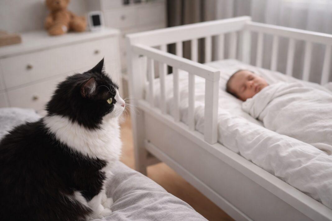 comportamento gatto nascita bambino comportamento gatto nascita bambino