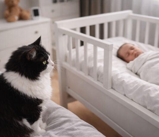 Perché il gatto cambia comportamento dopo la nascita di un bambino comportamento gatto nascita bambino