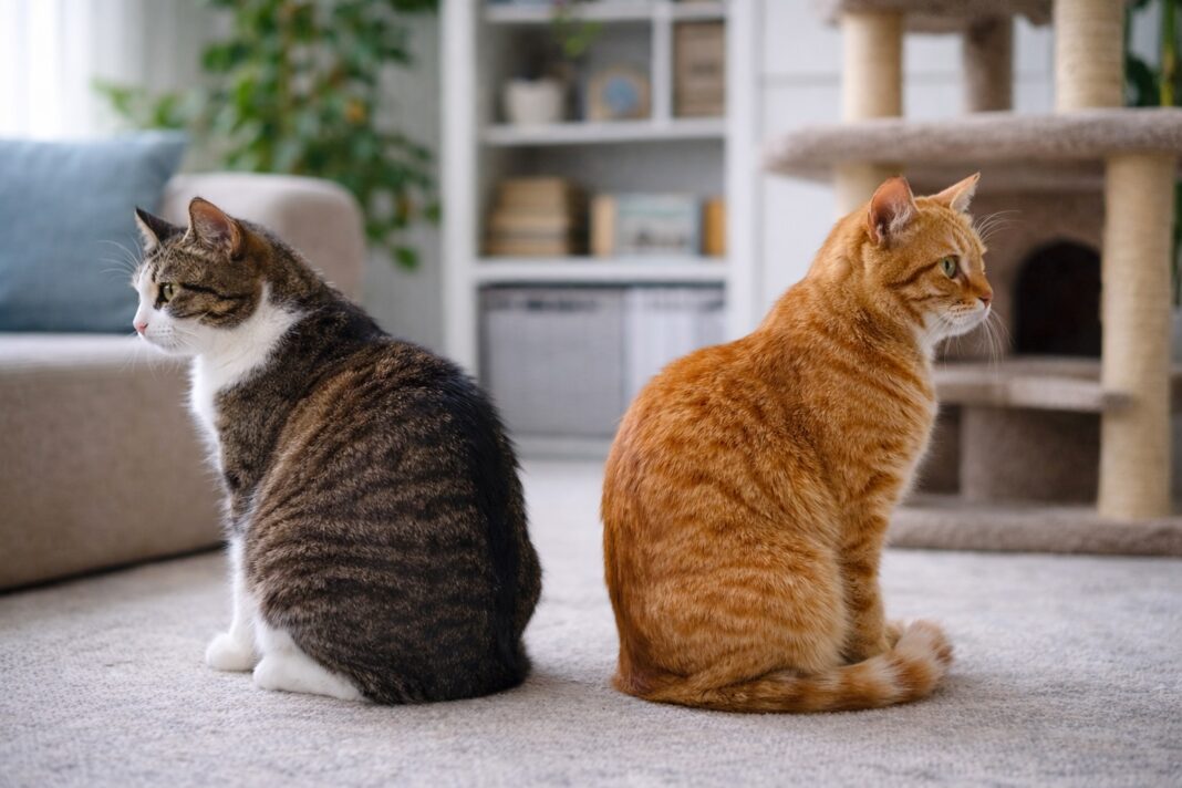 gatti che si ignorano gatti che si ignorano