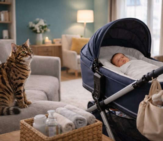 gatto nuovo equilibrio familiare