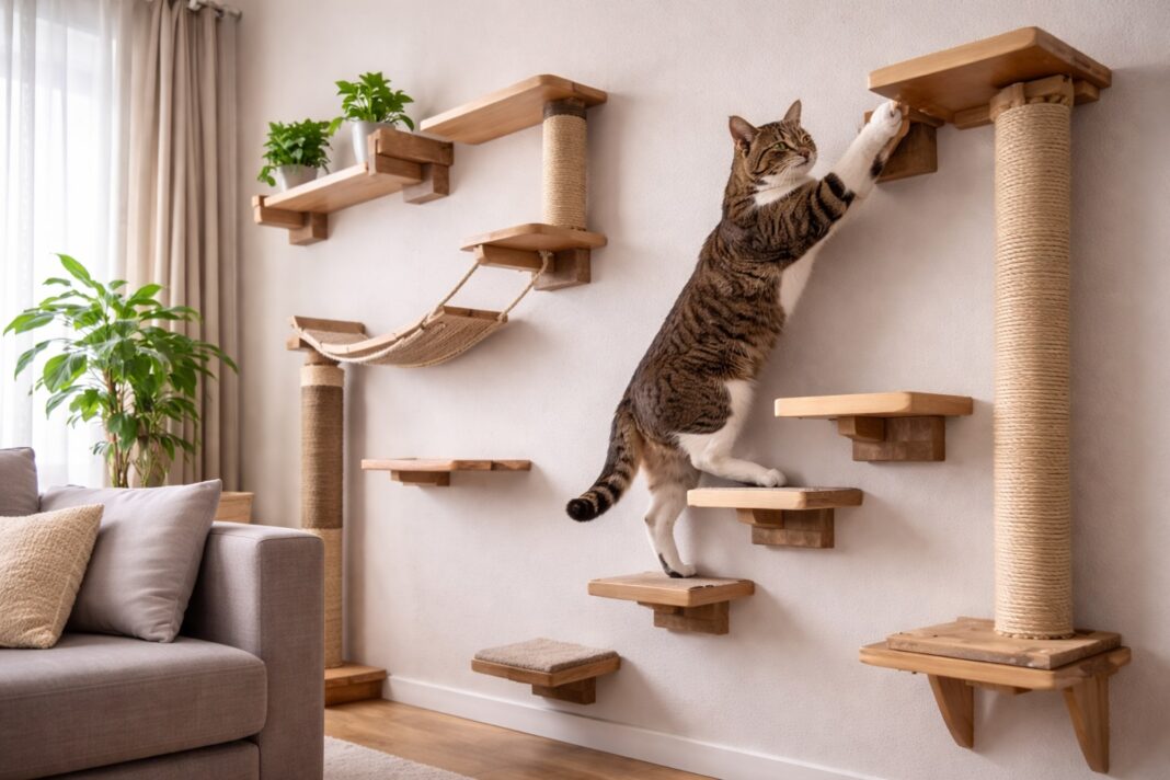 parete per arrampicata felina parete per arrampicata felina